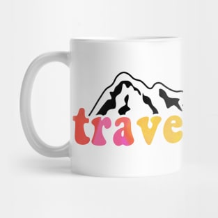 Colorful Travel More Mug